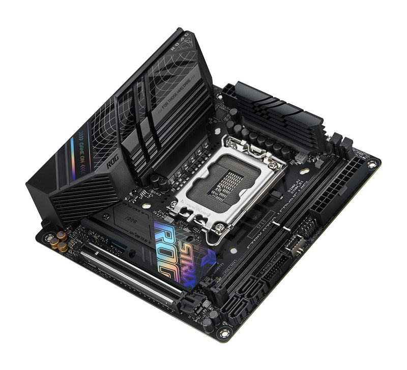 ASUS ROG STRIX B760-I GAMING WIFI - Motherboard - mini ITX - LGA1700 Socket - B760 Chipset - USB 3.2 Gen 1, USB-C 3.2 Gen 1, USB-C 3.2 Gen 2x2, USB-C