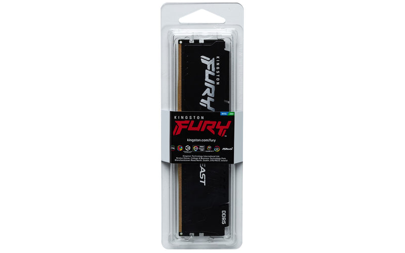 Kingston Technology FURY Beast 8GB 5200MT/s DDR5 CL36 DIMM Black EXPO