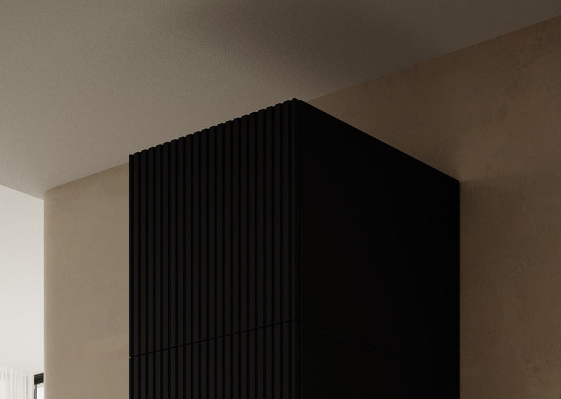 Wardrobe PAFOS 1D BASE 45x55,5x45 Black matt
