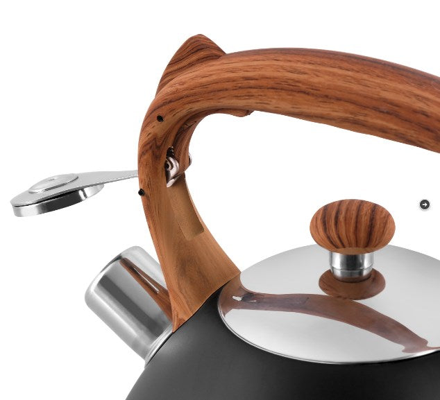 Promis TMC12 kettle 3 L Black, Stainless steel