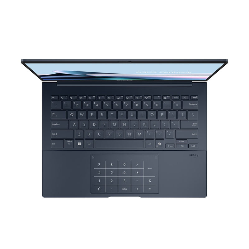 ASUS Zenbook 14 UX3405CA-SU864X Ultra 9 285H 14.0" 3K 120Hz 500 nits LBL AG 32GB LPDDR5X 1TB SSD Intel Arc Graphics WLAN+BT 1080p webcam 75Wh Windows