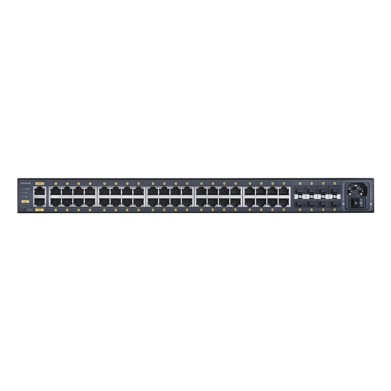 NETGEAR GSM4248PX-100EUS network switch Managed L2/L3/L4 Gigabit Ethernet (10/100/1000) Power over Ethernet (PoE) Black