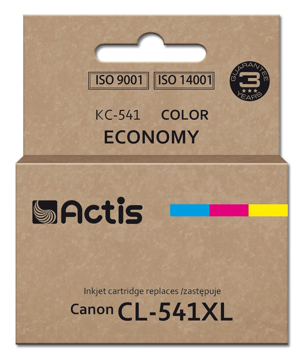 Actis KC-541 ink for Canon printer (replacement CL-541XL) Supreme, 18 ml, blue, yellow, magenta.