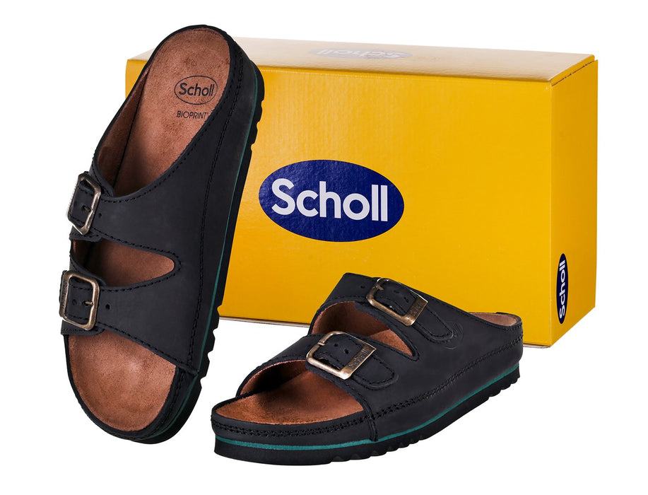 Scholl Air Bag - unisex sandals black, size 36