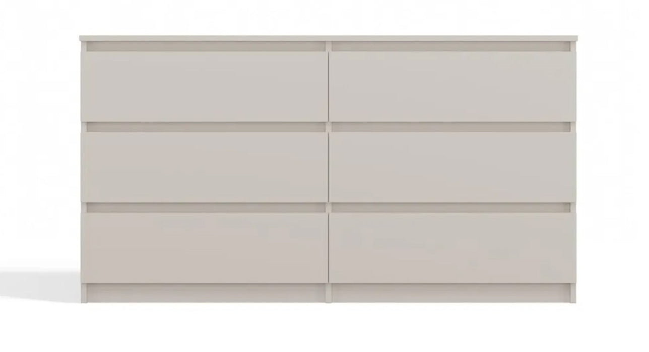 MALWA CHEST OF DRAWERS M6/140 CASMERE COLOUR