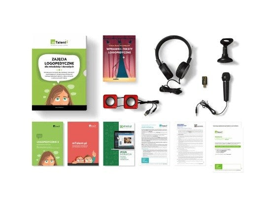 Software mTalent Speech therapy classes for adolescents and adults