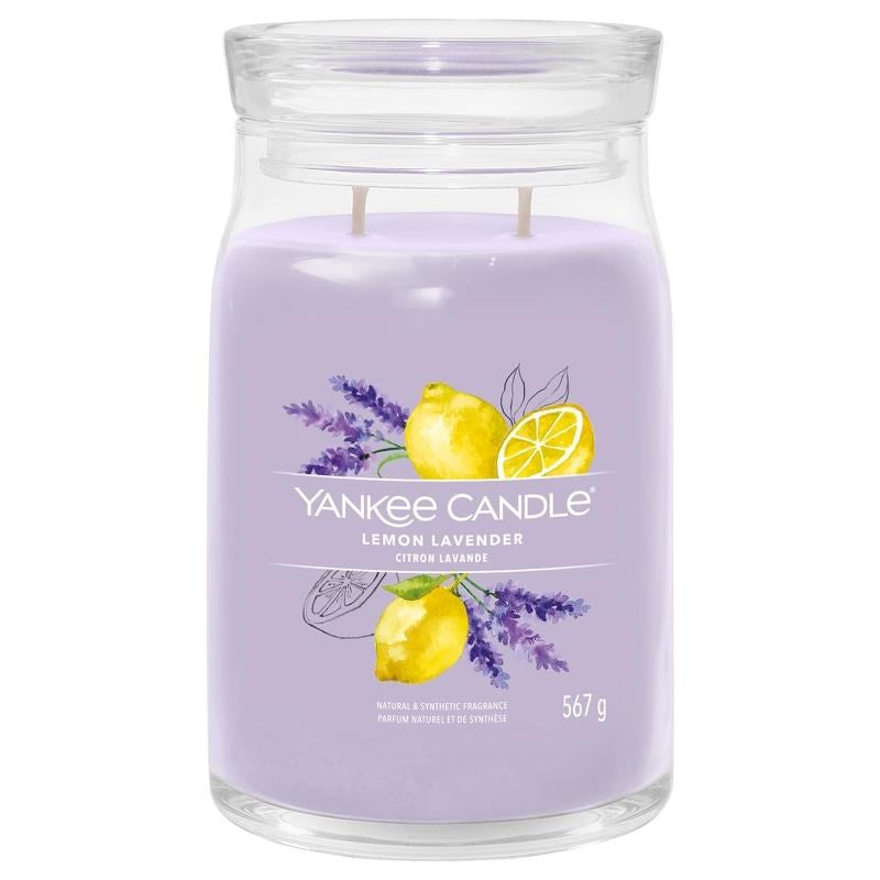 Scented Candle YANKEE CANDLE LEMON LAVENDER 567 g large