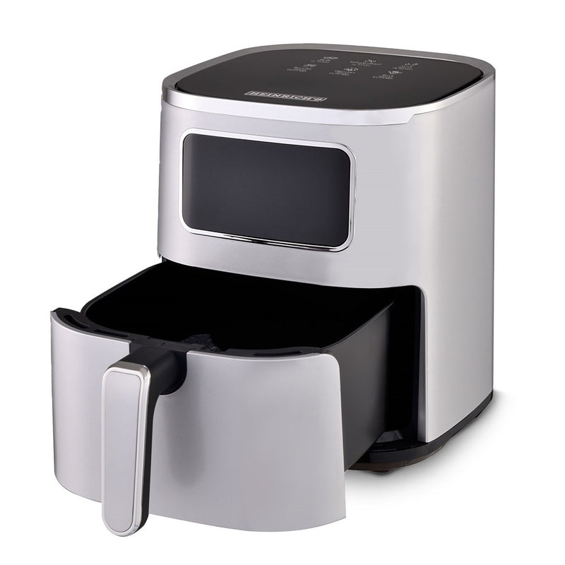 Friteuse à air chaud Heinrich's HFR 8216, 5,0 l, 1450 W, Argent