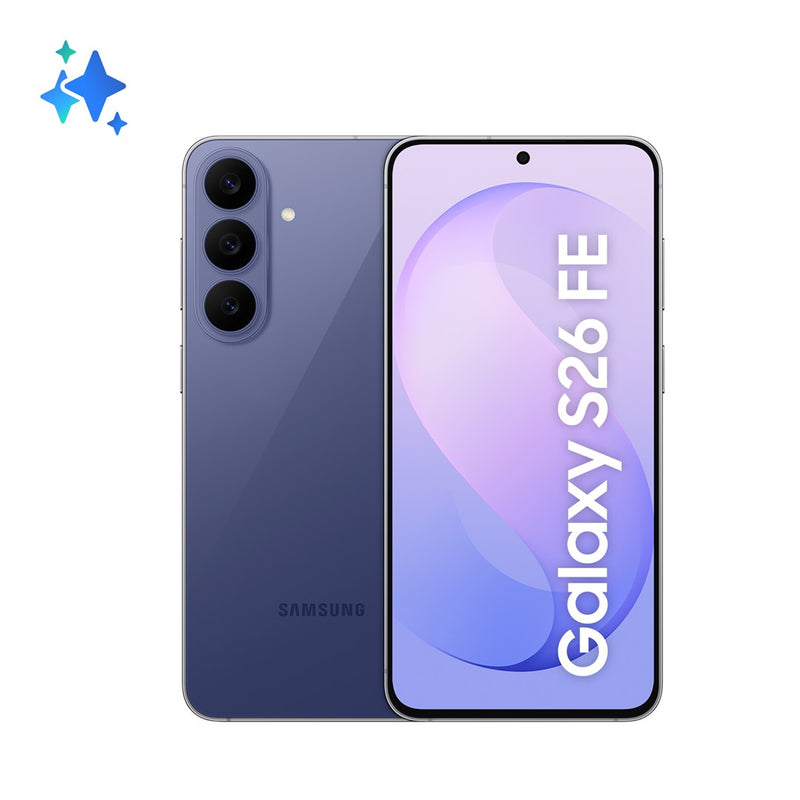 Samsung Galaxy S26 FE 17 cm (6.7") Dual SIM Android 17 5G USB Type-C 128 GB 4900 mAh Blueberry