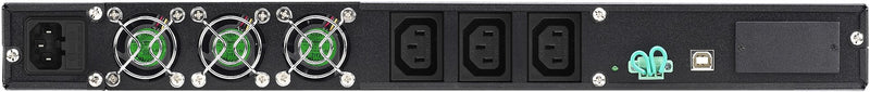 PowerWalker VFI 1000R/1U Double-conversion (Online) 1 kVA 800 W 3 AC outlet(s)