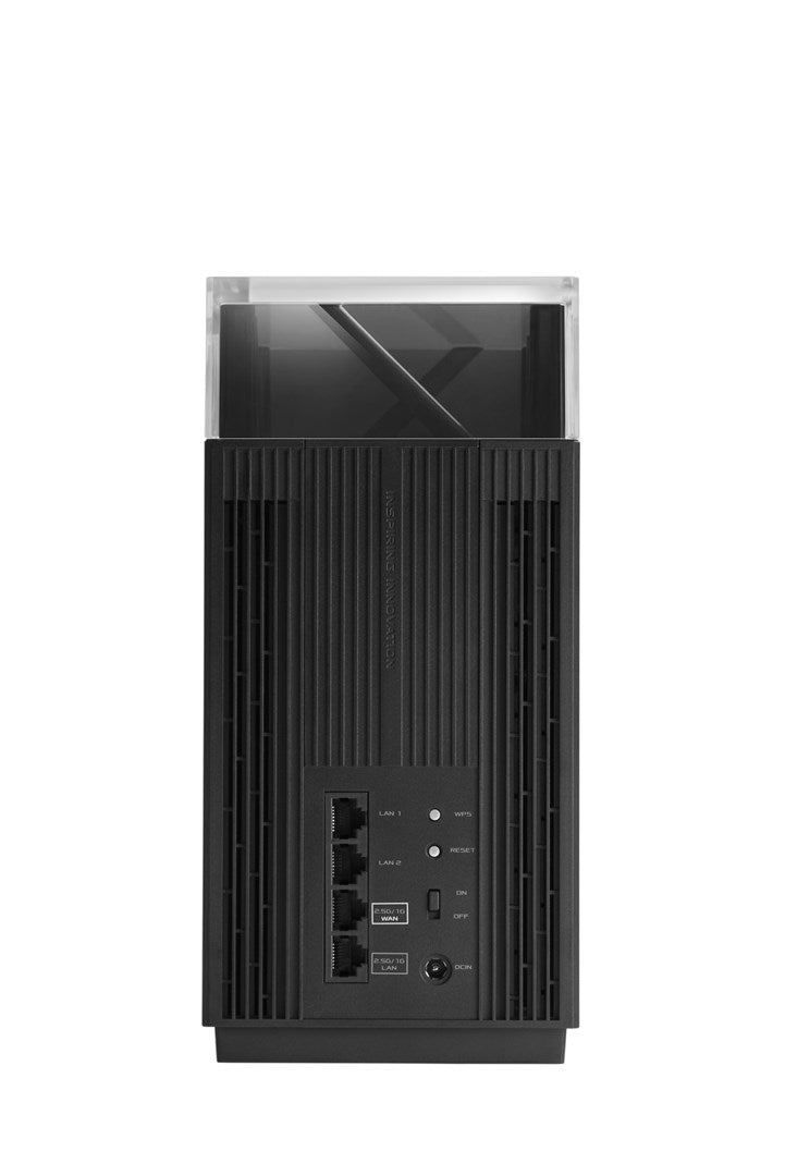 ASUS ZenWiFi Pro XT12 (1-PK) wireless router Gigabit Ethernet Tri-band (2.4 GHz / 5 GHz / 5 GHz) Black