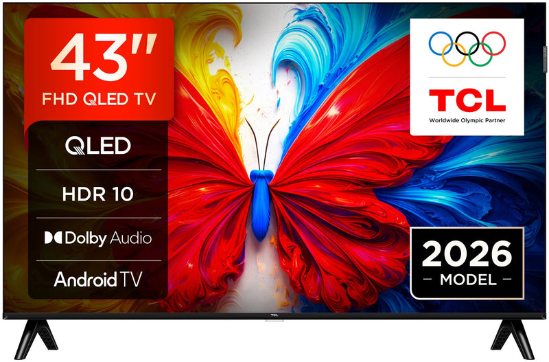 TCL S5L 43S5L TV 109.2 cm (43") Full HD Smart TV Wi-Fi Black 300 cd/m2