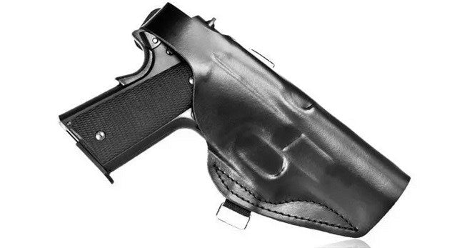 Leather holster for Beretta Elite II/92/CZ pistol