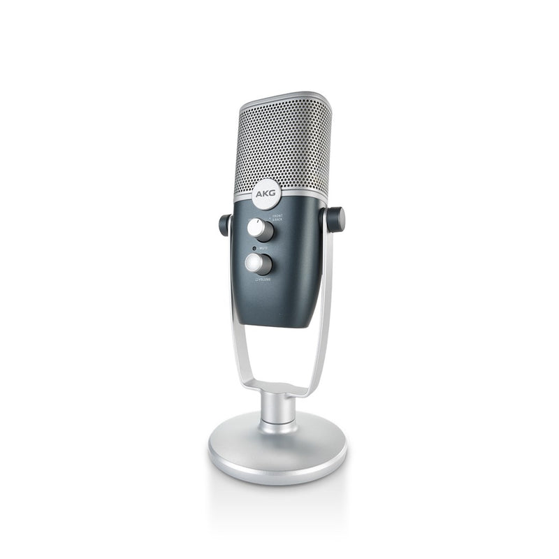 AKG Ara - professional USB condenser microphone, blue-silver