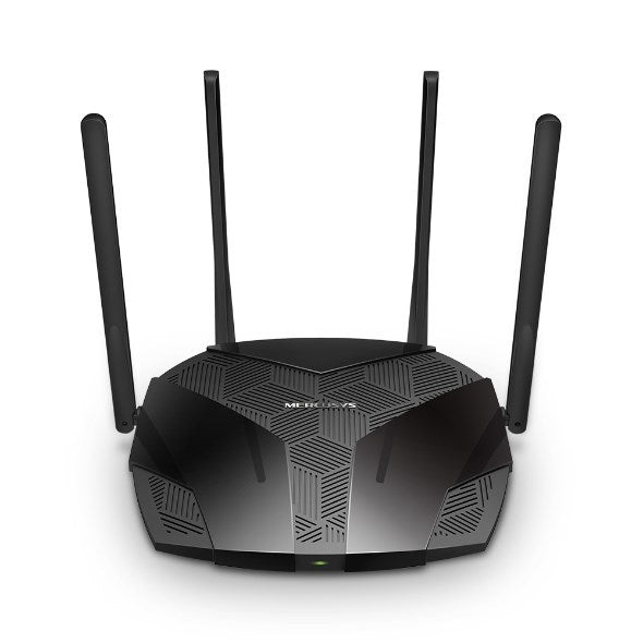 Mercusys MR80X V2 - Wireless router 3-port switch - 1GbE - Wi-Fi 6 - Dual Band