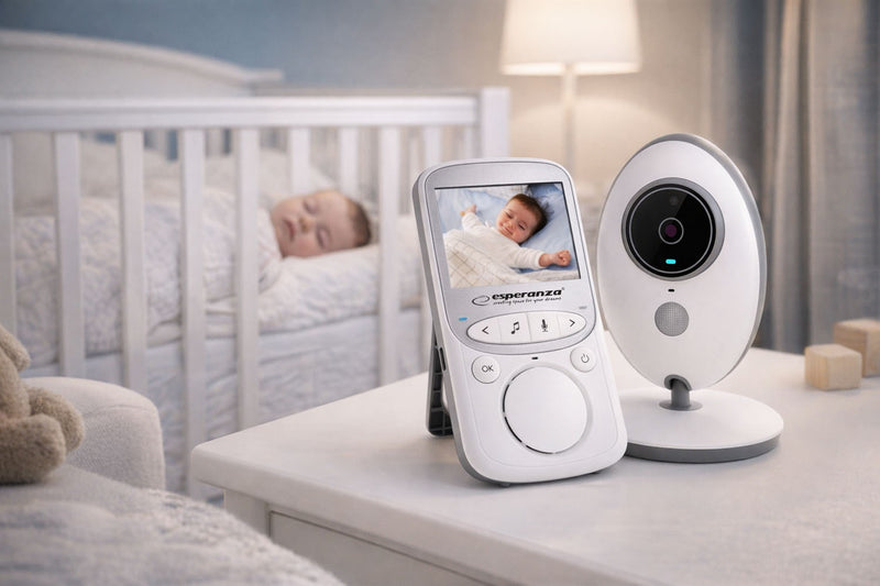Esperanza EHM003 LCD Baby Monitor 2.4" White