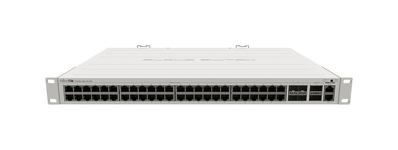 Mikrotik CRS354-48G-4S+2Q+RM switch réseau administré L2 Gigabit Ethernet (10/100/1000) Gris