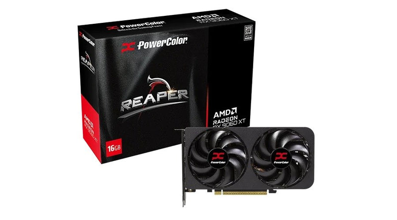 Graphics card. PowerColor RX9060XT 16G-A