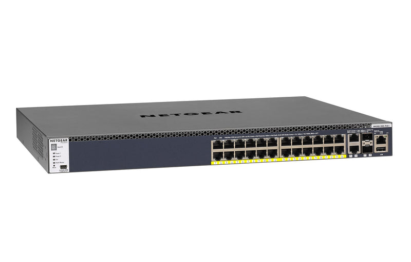 NETGEAR GSM4328PA Managed L2/L3/L4 10G Ethernet (100/1000/10000) Power over Ethernet (PoE) 1U Black