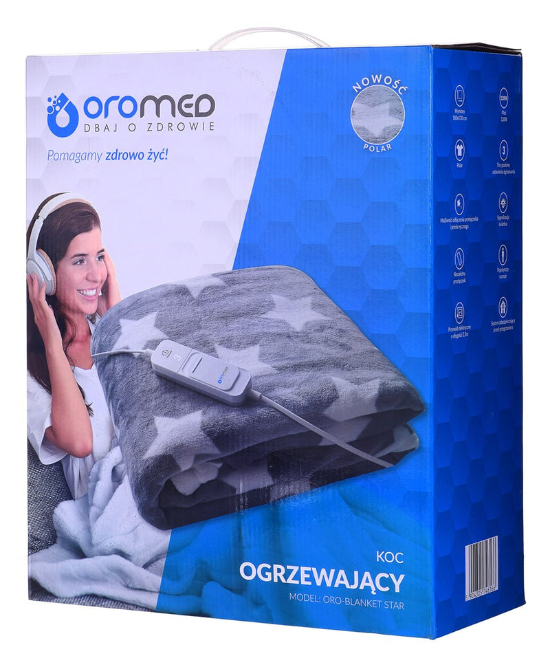 OROMED Electric underblanket 120 W, 130 x 180 cm