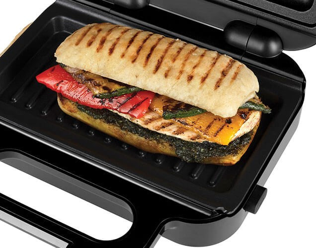 3-in-1 Sandwich Maker RUSSELL HOBBS 26810-56 Black, Silver