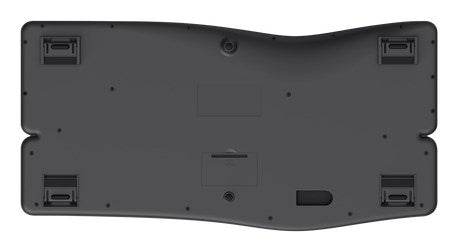 Trust Keyra Ergonomic multidevice wireless keyboard