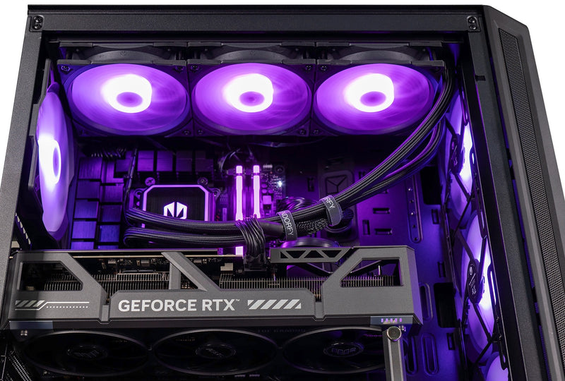 Actina 5901443414575 PC AMD Ryzen™ 7 7800X3D 32 Go DDR5-SDRAM 2 To SSD NVIDIA GeForce RTX 5070 Ti Boîtier moyen tour Noir