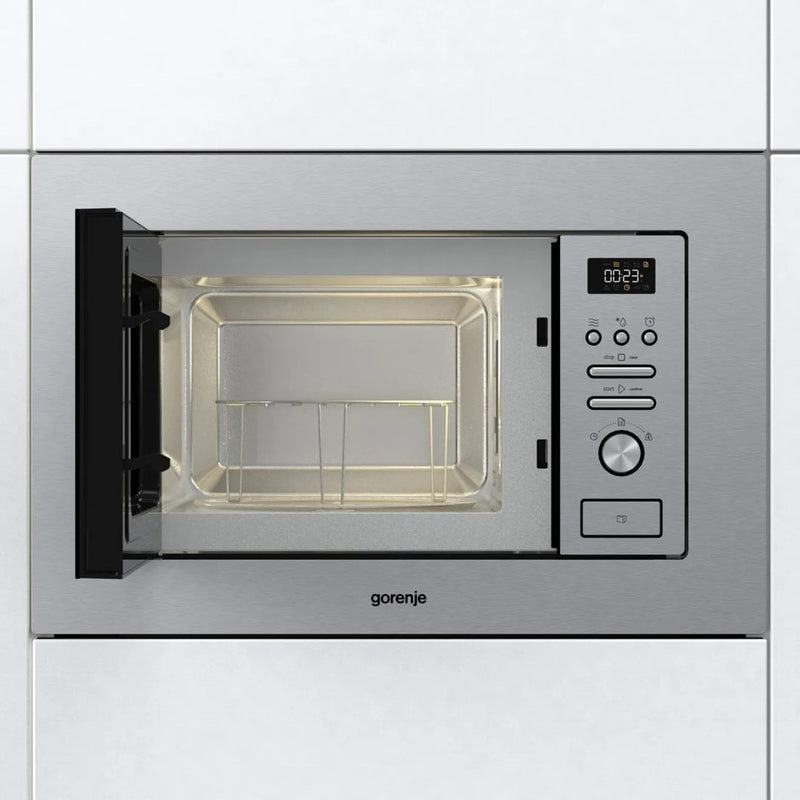 Gorenje BM201AG1X Stainless steel Grill microwave Built-in 20 L 800 W