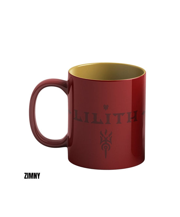 Heat Reveal Mug Good Loot Diablo IV - Lilith's Blood 480 ml Burgundy