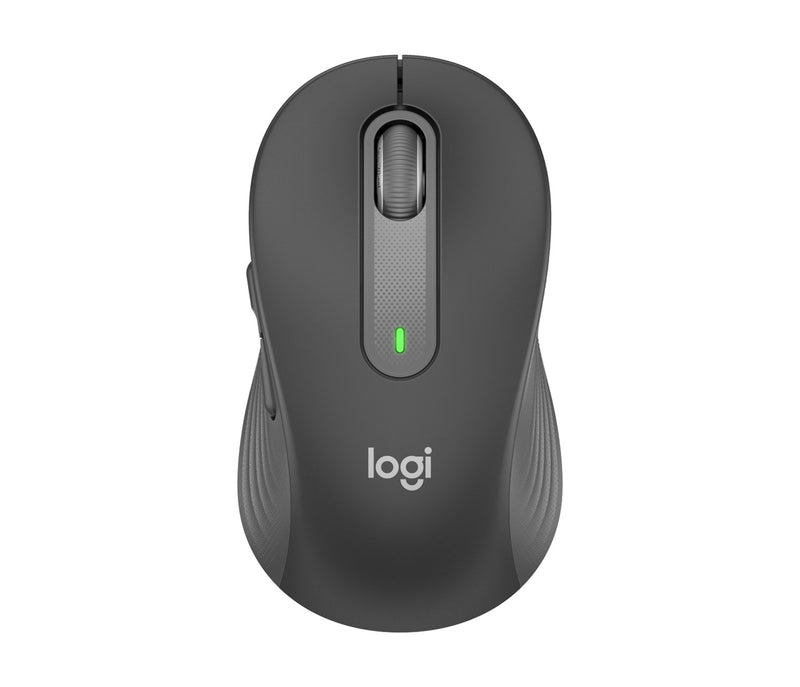 Logitech Signature M650 for Business - Mouse - optical - 5 buttons - wireless - 2.4 GHz, Bluetooth - Logitech Logi Bolt USB receiver - graphite