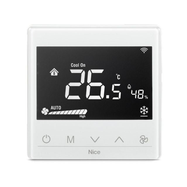 Thermostat de régulation de température Nice Fan2-Control blanc