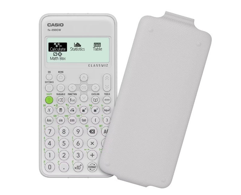 CASIO RECHNER, WISSENSCHAFTLICH BÜRO FX-350CW BOX GRAU