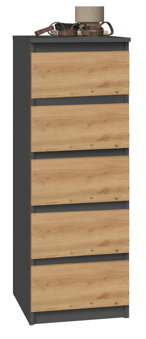 Topeshop W5 ANT/ART KPL chest of drawers