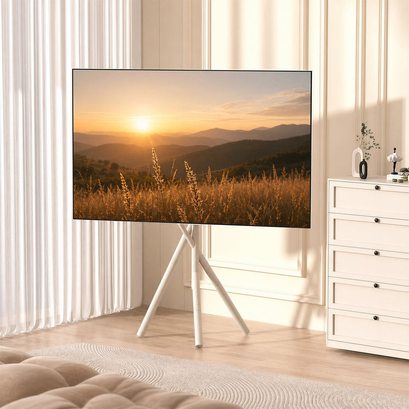 Maclean TV Floor Stand/Mount, 37–80", max. VESA 600x400, max. 60 kg, MC-182 W