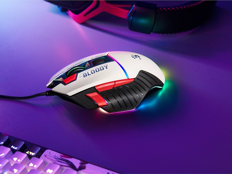 A4Tech W95 Max Sports mouse Gaming Left-hand USB Type-A 12000 DPI