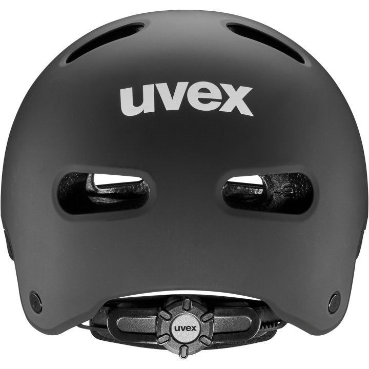 UVEX Kid 4 55–58 cm – children’s cycling helmet Black Matt