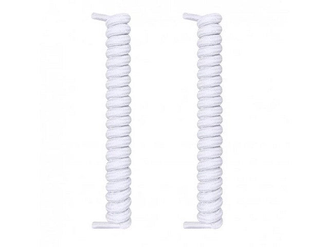 Elastic spiral laces for diabetics