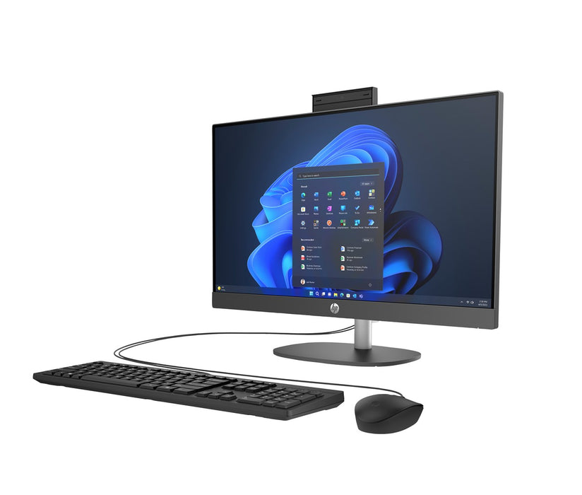 HP ProOne 240 G10 Desktop PC Intel Core Ultra 7 155U 60.5 cm (23.8") 1920 x 1280 px All-in-One PC 16 GB DDR5-SDRAM 512 GB SSD Windows 11 Pro Wi-Fi 6 (