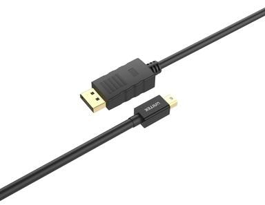 UNITEK Y-C611BK DisplayPort cable 2 m Mini DisplayPort Black