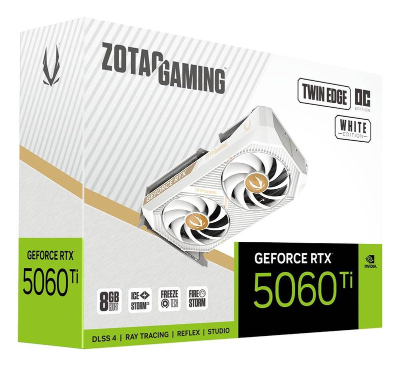 Zotac GAMING GeForce RTX 5060 Ti Twin Edge OC NVIDIA 8 GB GDDR7