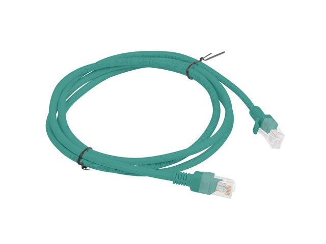 LANBERG PATCHCORD UTP CAT.5E 1.5M GREEN PCU5-10CC-0150-G