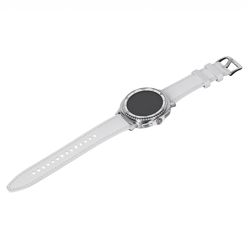 Samsung Galaxy Watch 8 Classic 3.3 cm (1.3") AMOLED 46 mm Digital 438 x 438 pixels Touchscreen 4G Silver Wi-Fi GPS (satellite)