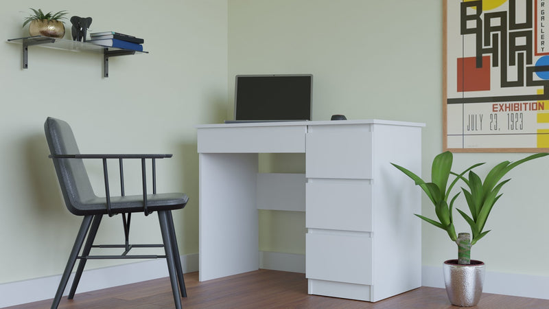MIJAS right-hand desk White