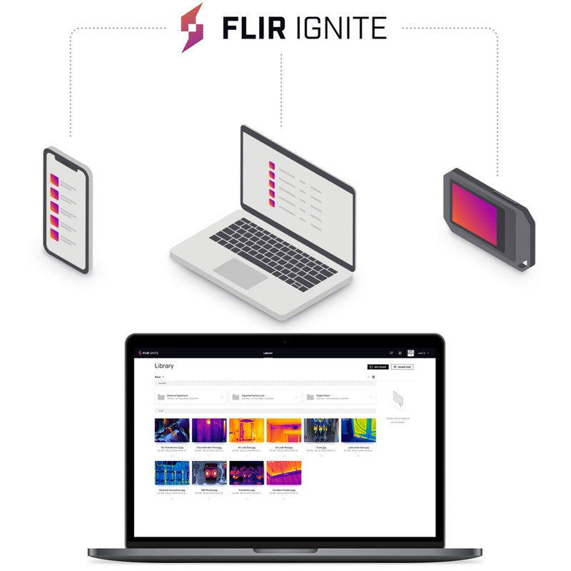 FLIR C3-X? thermal imaging camera Black 1800 mAh Vanadium Oxide Uncooled Focal Plane Arrays Built-in display 128 x 96 pixels LCD 640 x 480 pixels