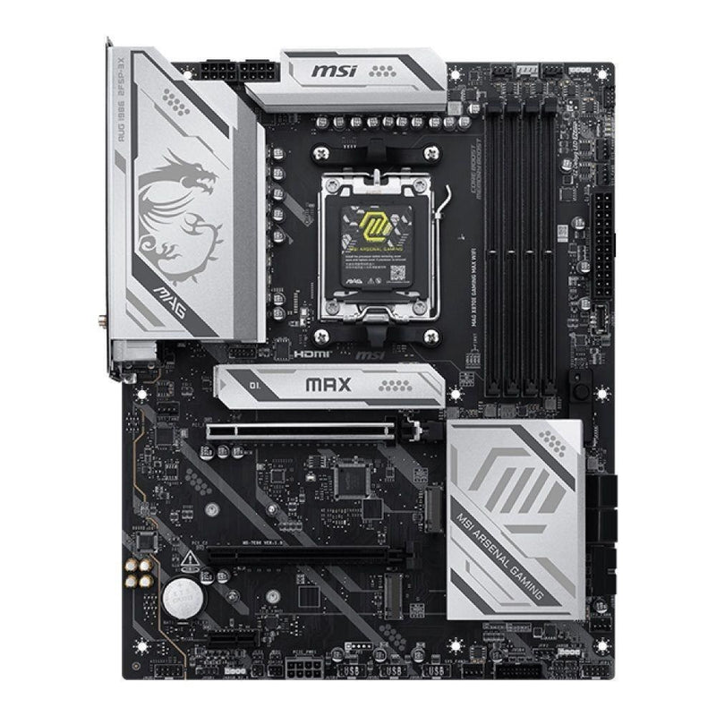 Carte mère MSI MAG X870E GAMING MAX WIFI /AMD X870/DDR5/SATA3/M.2/USB4/WiFi/BT/PCIe5.0/AM5/ATX