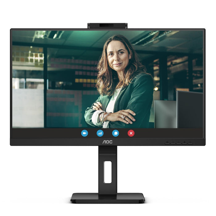 AOC Pro-line Q27P3QW - P3 Series - LED monitor - 27" - 2560 x 1440 QHD @ 75 Hz - IPS - 350 cd/m² - 1000:1 - 4 ms - 2xHDMI, DisplayPort - speakers - bl