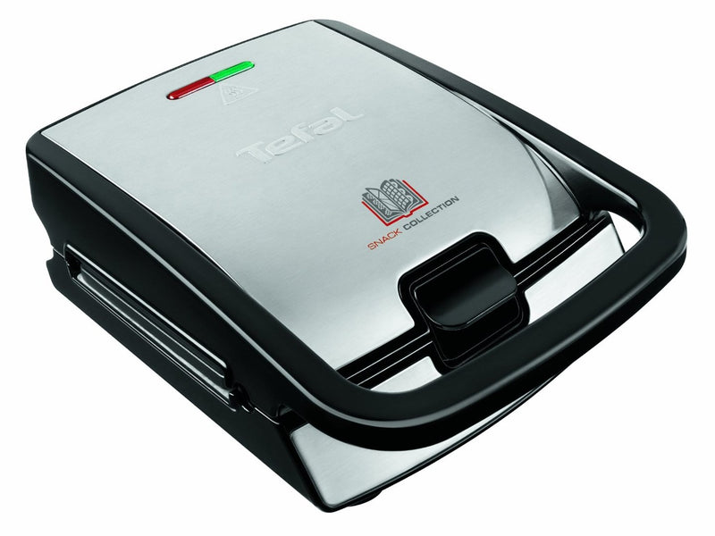 Tefal Snack Collection SW 852 D sandwich maker 700 W Black,Stainless steel