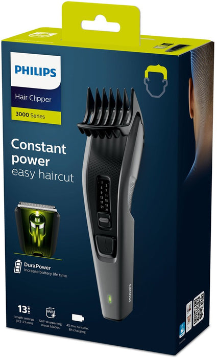 Philips HAIRCLIPPER Series 3000 HC3525/15 Self-sharpening metal blades Hair clipper