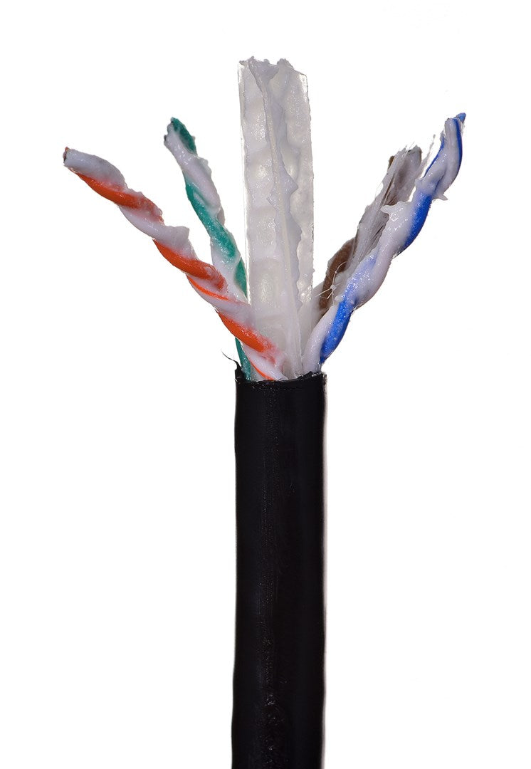 Alantec KIU6OUTZ305 Netzwerkkabel 305 m Cat6 U/UTP (UTP) Schwarz