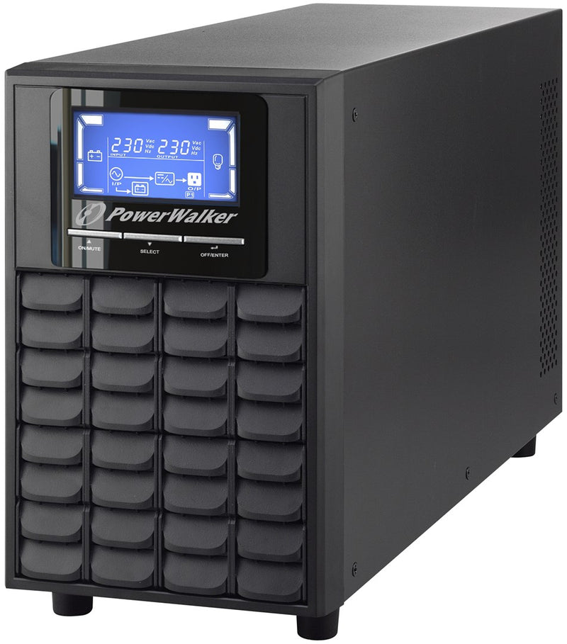 PowerWalker VFI 2000C LCD Double-conversion (Online) 2 kVA 1600 W 4 AC outlet(s)